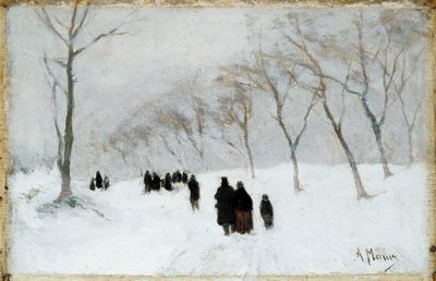 Snow Storm by Anton Mauve